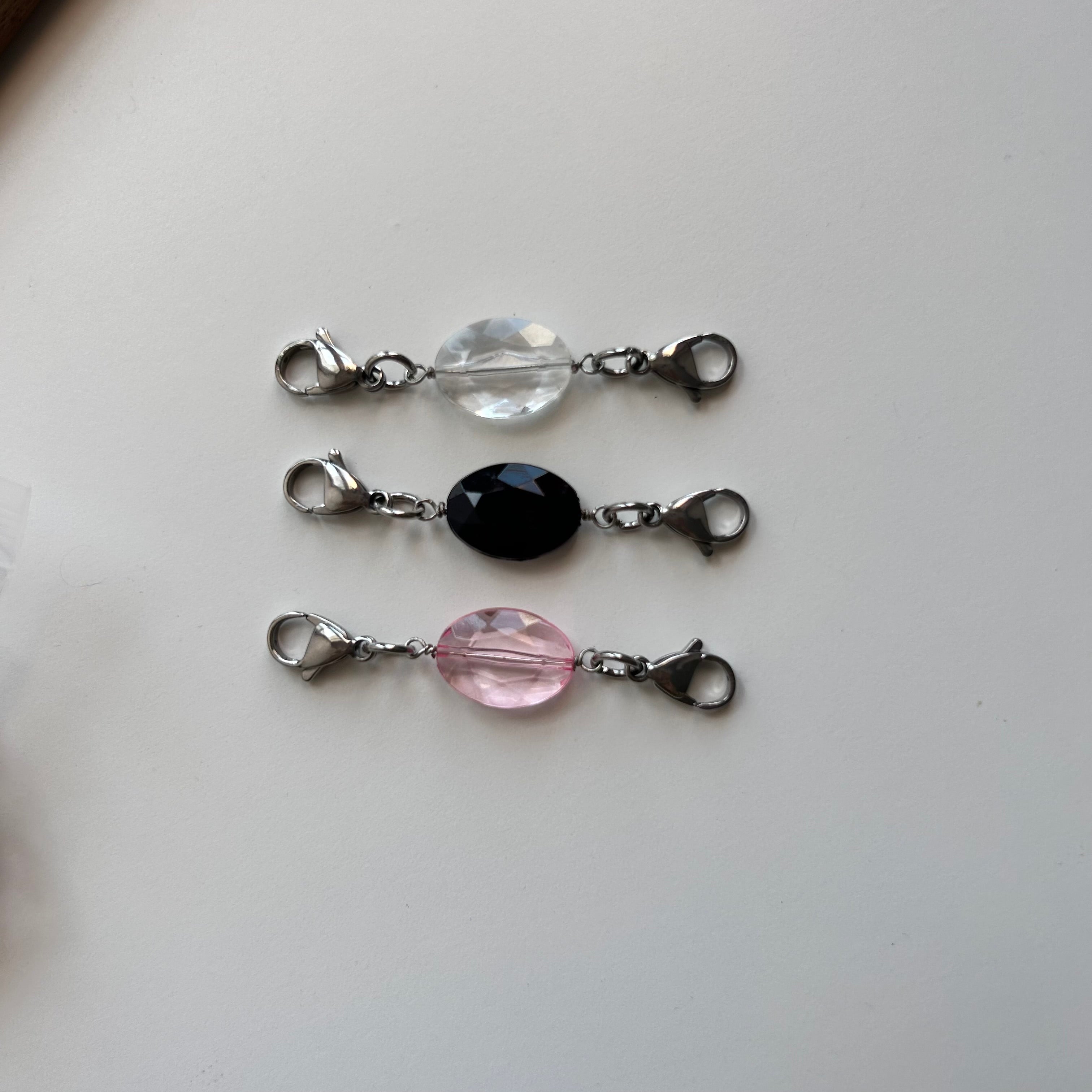 Collier Eclat Argenté - Collier Modulable (1 pierre incluse au choix)