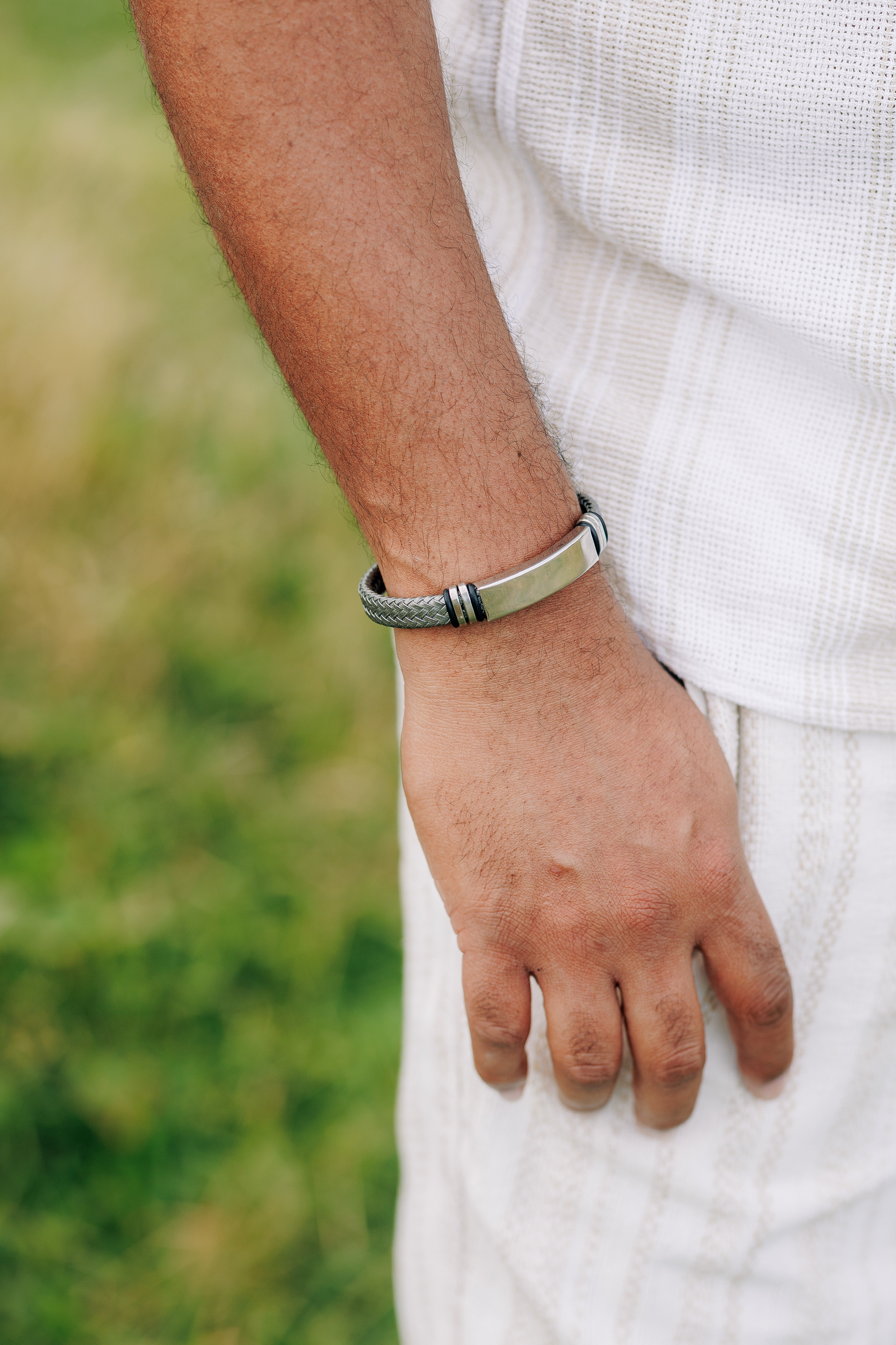 Bracelet cuir homme
