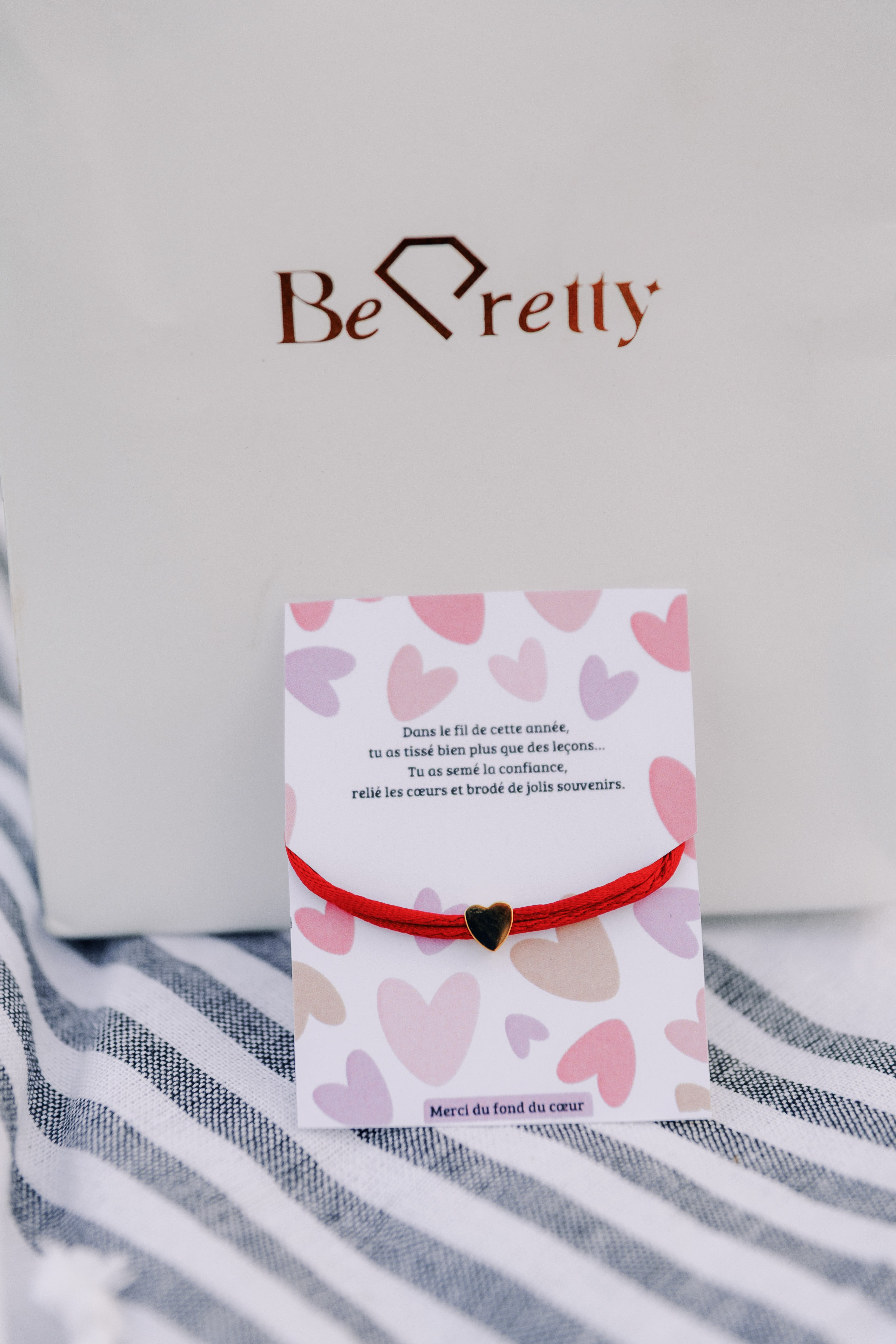 Cœur à cœur - Bracelet Porte Message