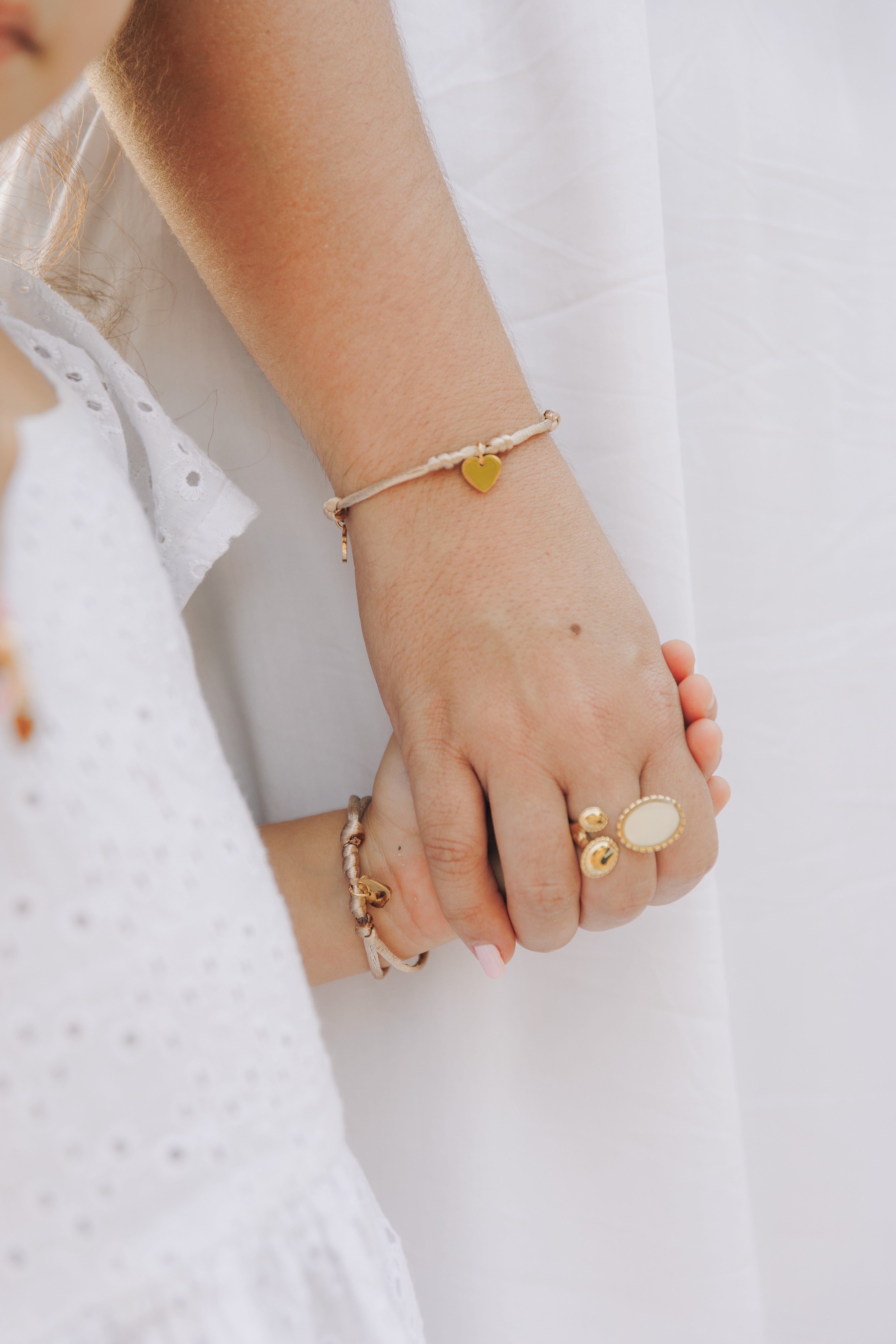 Bracelet Liens Précieux Doré