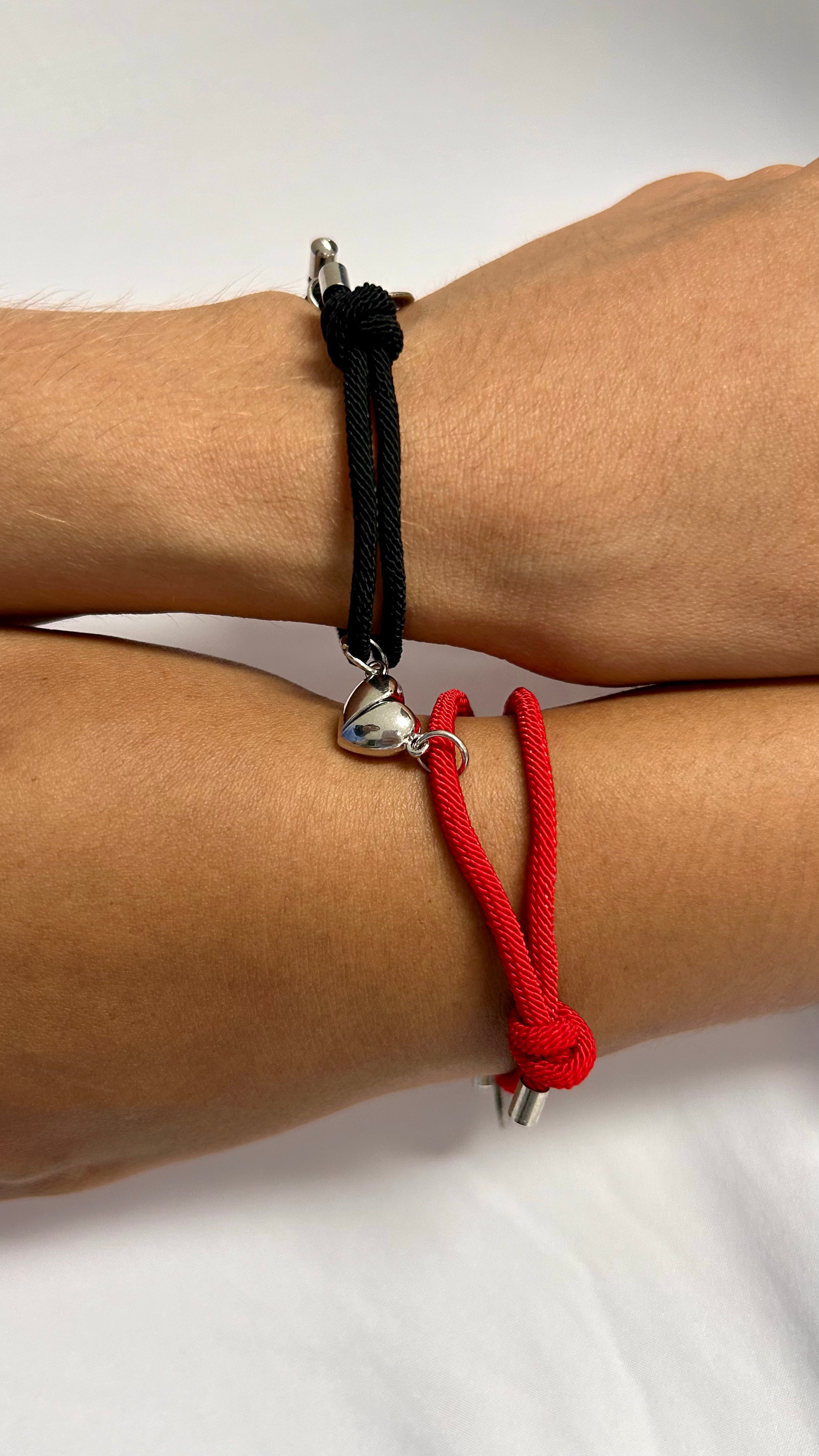 Duo couple coeur aimanté